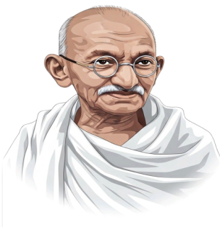 Gandhi Jayanti card design